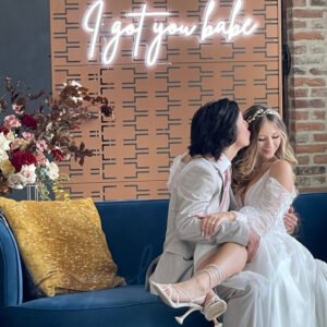 I Got You Babe Wedding Neon Sign