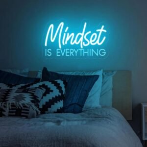 Mindset is Everything Home Neon Sign
